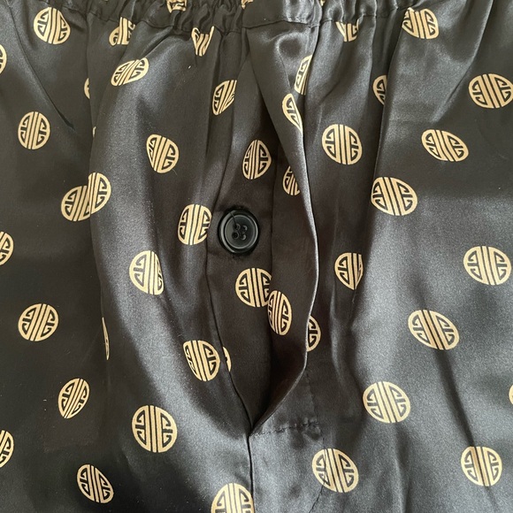 Robert Louis Men’s Silk Blend Lounge Pants - Picture 3 of 7